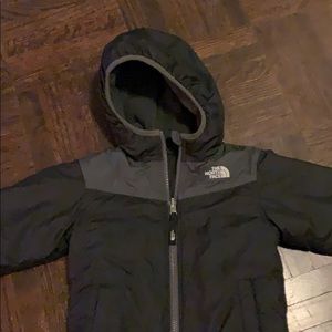 North Face fully reversible puffer/fleece.